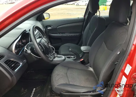 2012 Dodge Avenger Se из США, поврежденный, VIN 1C3CDZAB7CN220186